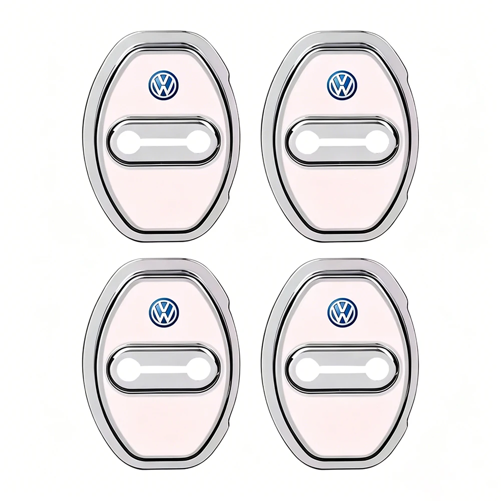 4 Stück Silikon-Türschloss-Schutzabdeckungen für VW Golf Tiguan T-Roc Polo Passat ID.4 T-Cross ID.3 Taigo ID.7 Atlas Beetle