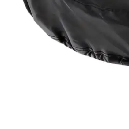 Black 420D Oxford Fabric Waterproof Drum Cover Dust UV Protection With Elastic Drawstring For Outdoor Industrial Storage Tool
