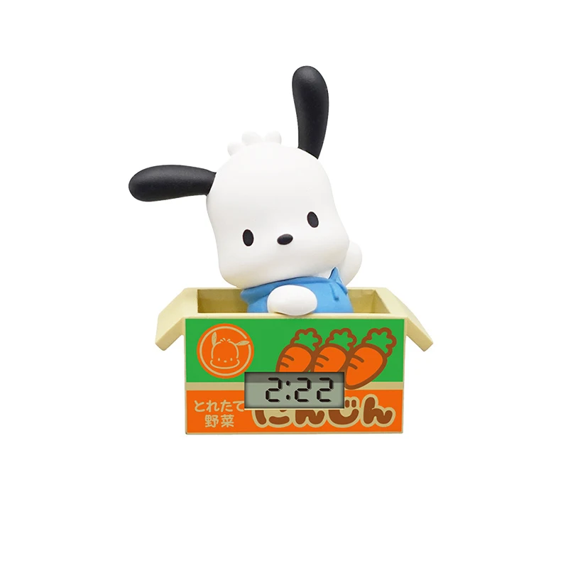 ของเล่นสะสมจากอนิเมะซานริโอ้ คิทาน ออริจินัล นาฬิกา คุโรมิ ซินนามอโรล กาชาปอง โมเดลฟิกเกอร์แอคชั่น