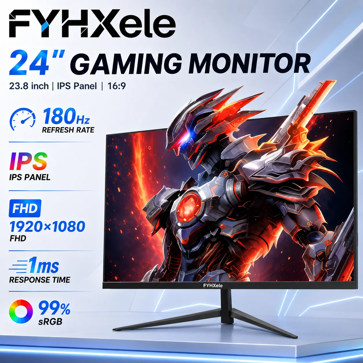 Monitor Gaming 24" 180Hz IPS FHD