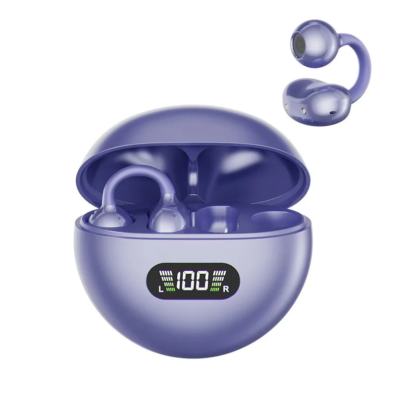 

Hi-fi Wireless Bluetooth Headphones Sport ENC Noise Cancelling Open Ear Earbuds Ear Hook Long-lasting Earphone For iPhone