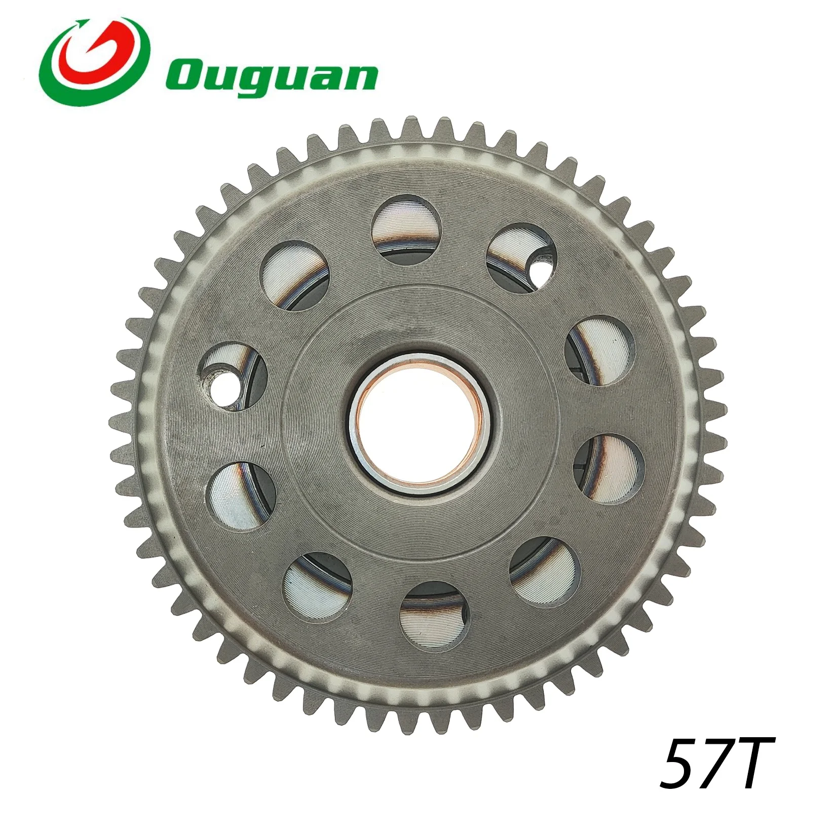 ouguan 56T 57T for Zongshen CB200 CB250 CQR250 CB CBQ 250 250cc One Way Starter Start Up Clutch Assy. Hyper Overrunning Clutch