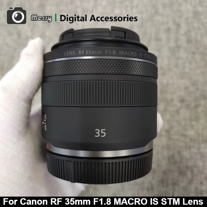 

98%new Genuine RF 35mm F1.8 MACRO IS STM Standard Portrait Prime Lens for Canon EOS RP R R5 II R6 II R8 R10