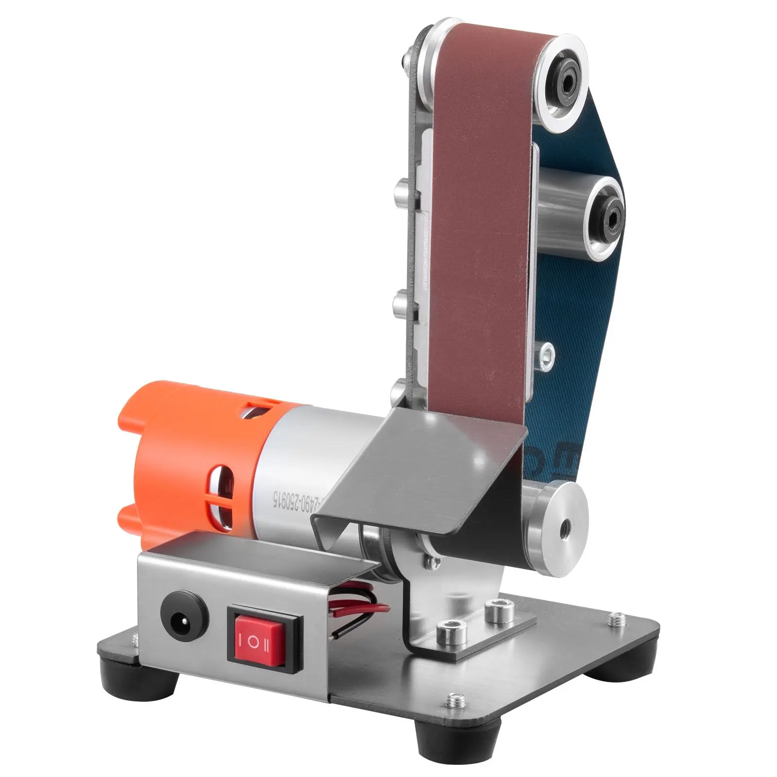 

3-in-1 Mini Belt Sander, 13" X 1.2" Sanding Belt, 2.75" Grinding & Polishing Wheel Combo, 7-Speed Adjustable With