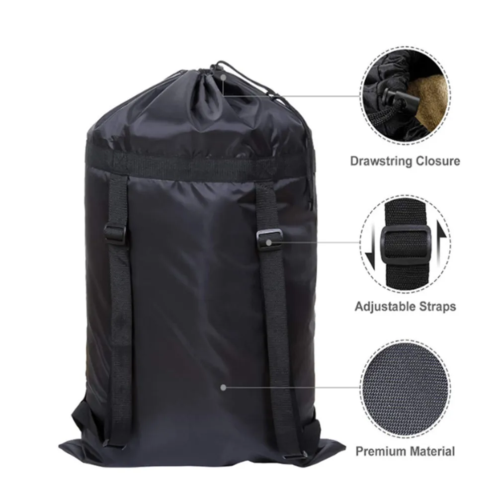 

Large Laundry Bag Washing Backpack with 2 Adjustable Shoulder Straps for School Camping