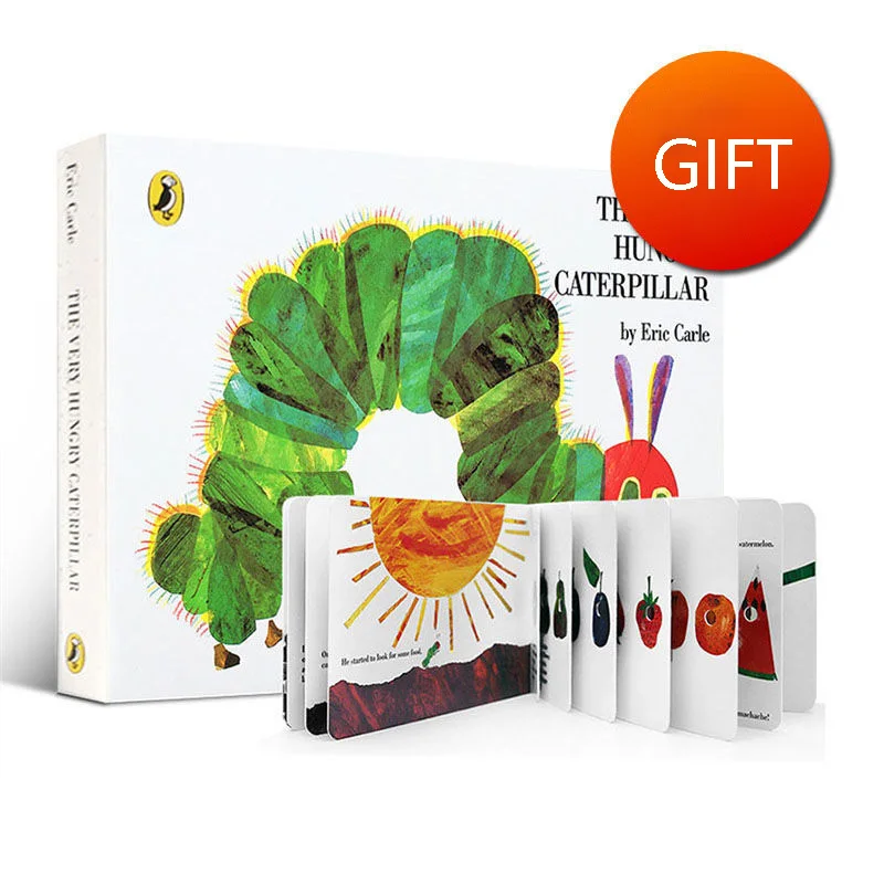 

The Hungry Caterpillar That Sells Well In English The Very Hungry Caterpillar Tear The Cardboard Book Without Tearing It Apart