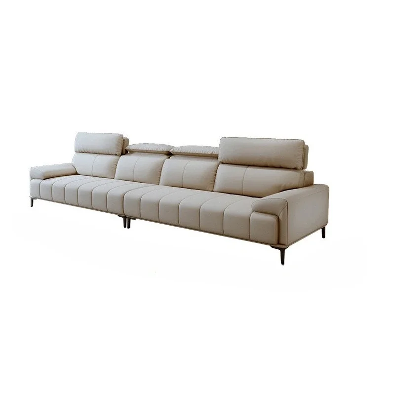 

Piano keys, cream wind, cat paw skin, straight row, sofa, leisure, light luxury