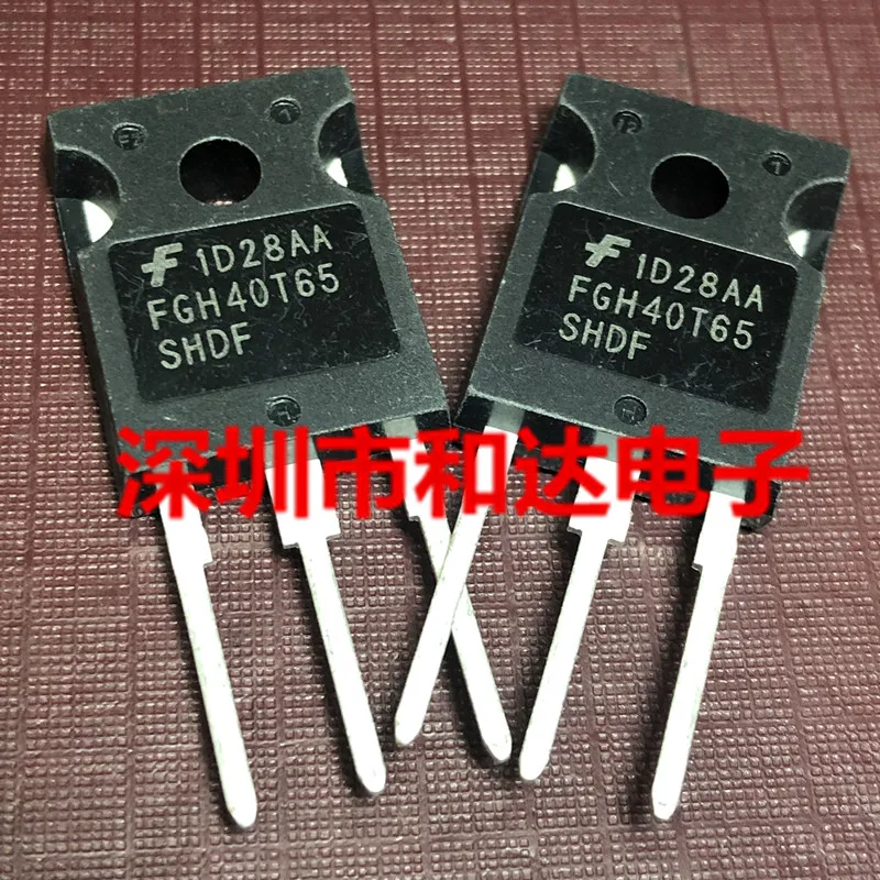 10PCS/Lot FGH40T65SHDF  TO-247 650V 40A  Really Stock Original Best Quality Guarantee Fast Shipping