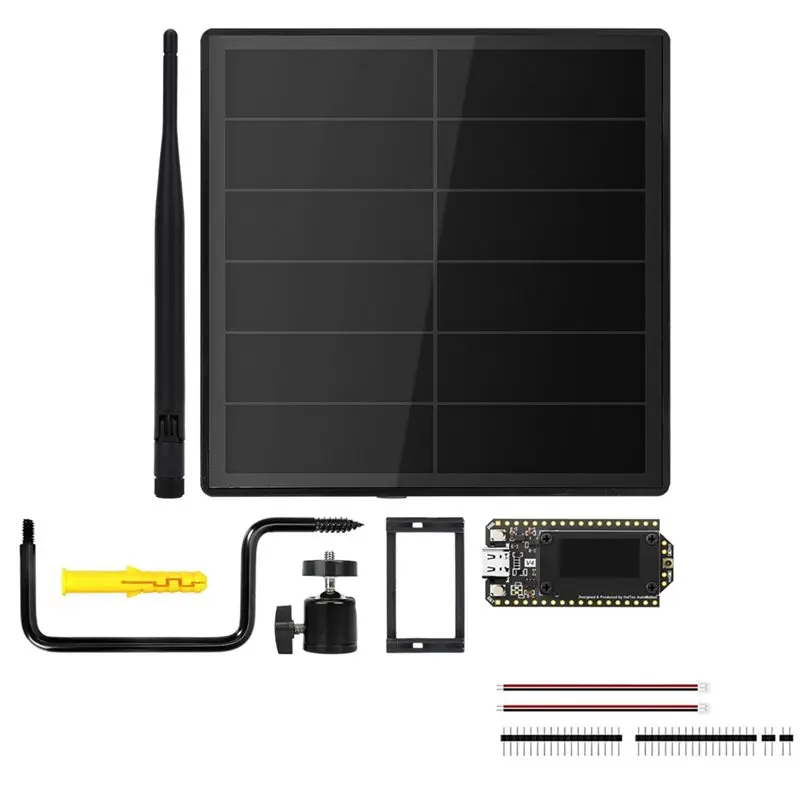 

【SURPISE】For Dev-Board Compatible Solar Kit Including Waterproof Enclosure For Meshtastic/Meshcore Lora Antenna Heltec Wifi Lora