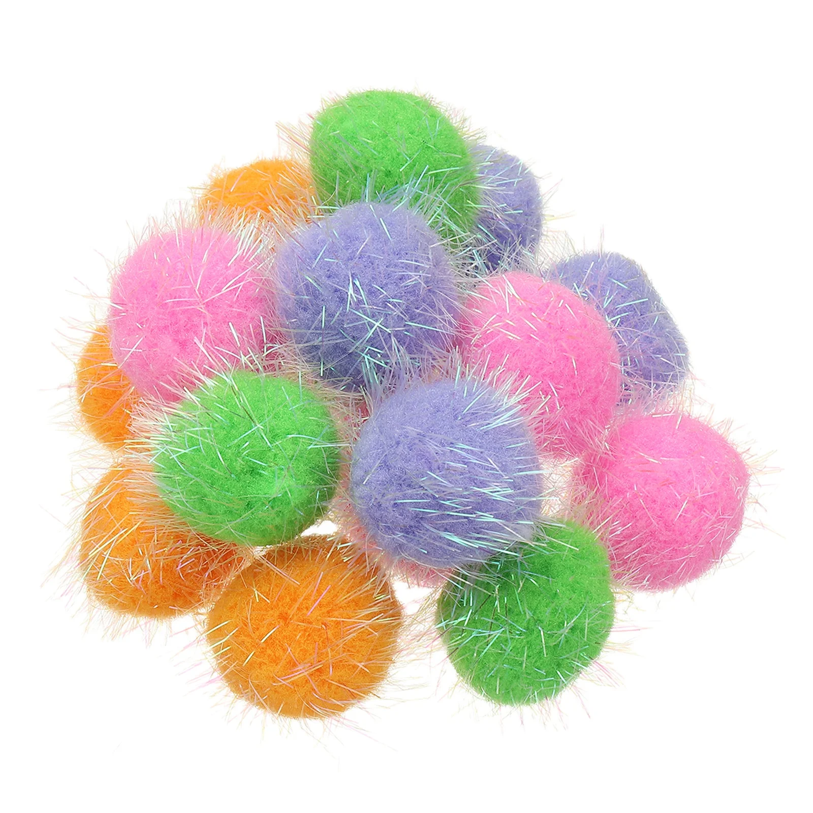12/16pcs Sparkle Flash Balls 1.8
