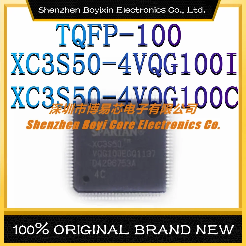 XC3S50-4VQG100I XC3S50-4VQG100C New