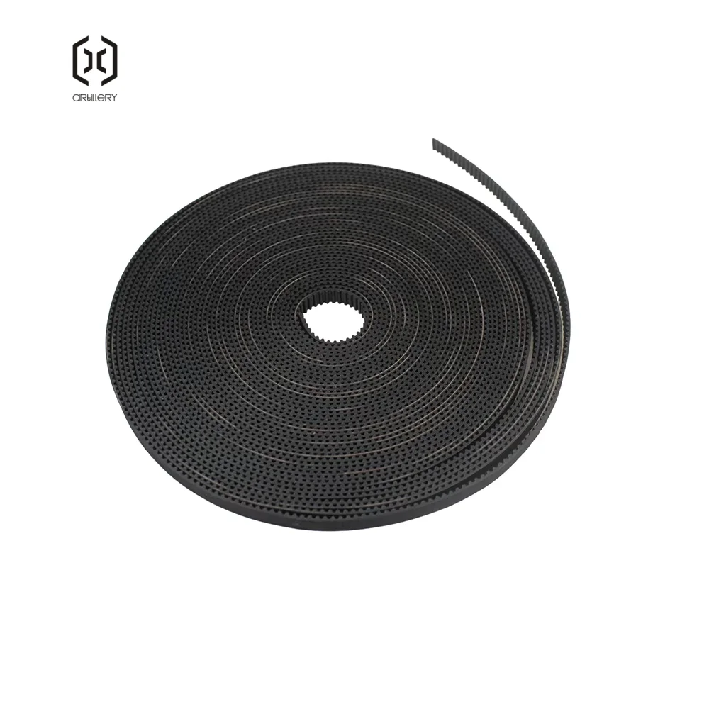 2/5/10M Rubber / PU with Steel Core Gt2 Belt GT2 Timing Belt 6mm Width 2GT Belt Cutting Length for 3d Printer Wholesale