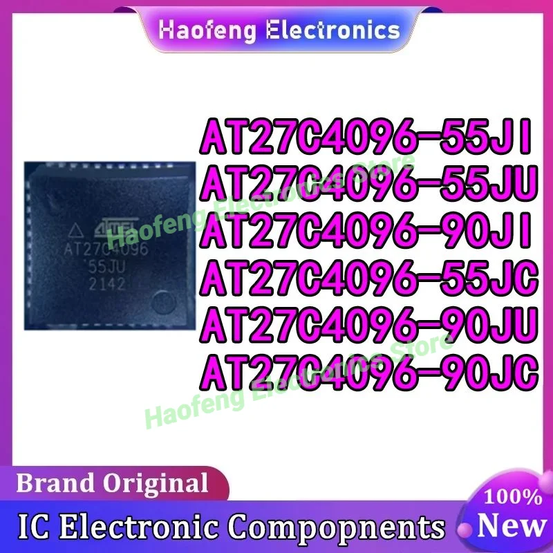 AT27C4096-55JI AT27C4096-55JU AT27C4096-55JC AT27C4096-90JI AT27C4096-90JU AT27C4096-90JC AT27C4096-55 AT27C4096-90 AT27C4096 IC