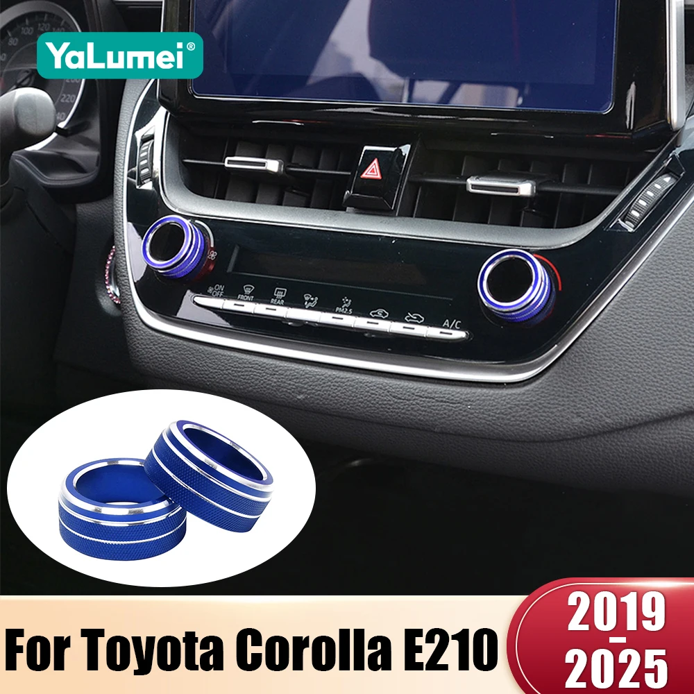 Für Toyota Corolla E210 2019 2020 2021 2022 2023 2024 2025 Hybrid Auto Klimaanlage Knopf Klima Schalter Abdeckung Borte