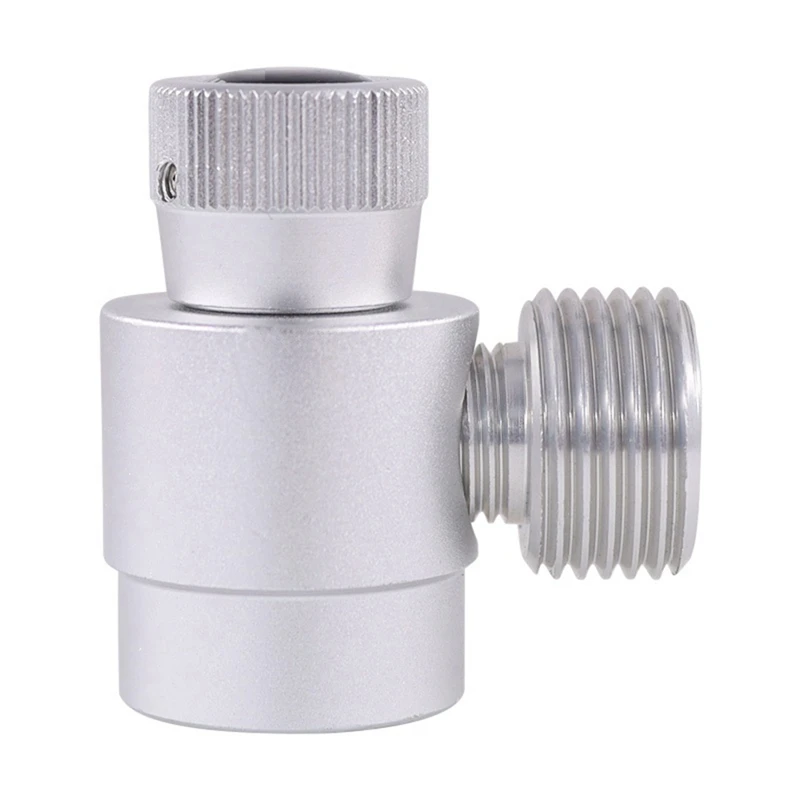 CO2 Cylinder Refill Adapter, Self-Made Gas Cylinder Regulator M10X1 To W21.8-14 Adapter For Argon,CO2,Mixed Gas Durable