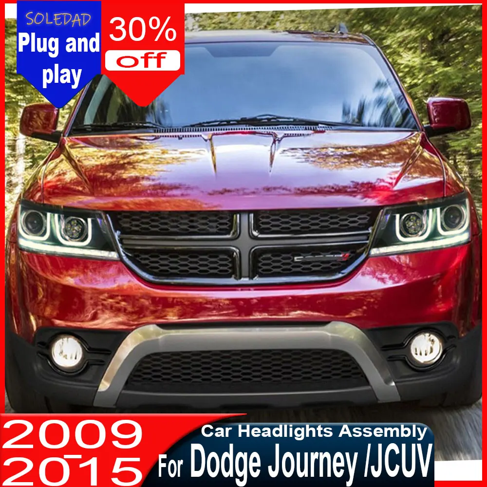 

Автомобильные аксессуары для Dodge JCUV: Модифицированные светодиодные фары DRL в сборе для Journey 2008-2015 годов