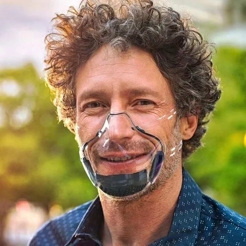 قناع حماية للوجه، شفاف بالكامل لركوب الدراجات النارية، مقاوم للرياح والغبار ومضاد للرياح، نظارات أمان للتزلج #2