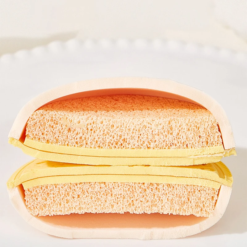 1 قطعة رشاقته سوبر لينة مسحوق نفخة الخطمي وسادة هوائية مسحوق نفخة إسفنجة لمستحضرات التجميل كلا الجافة والرطبة استخدام النساء ماكياج أداة