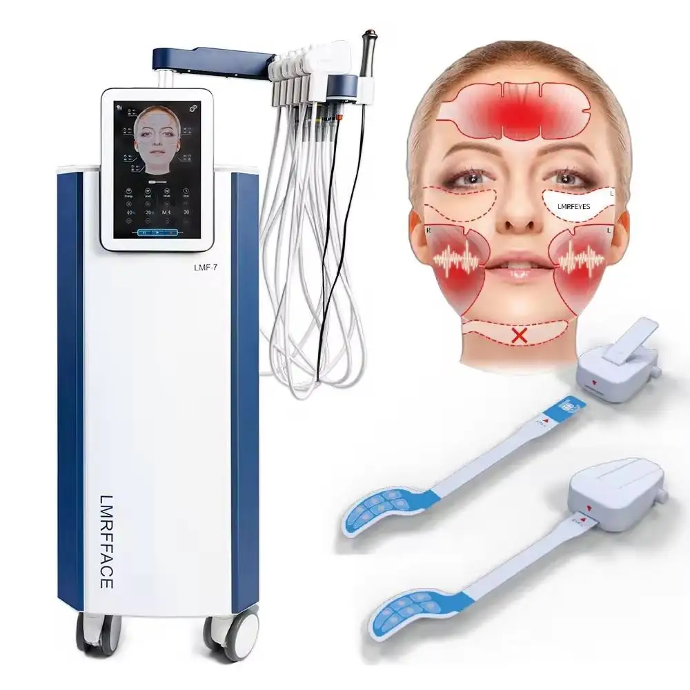 

Ems Face wrinkle removal anti-aging microcurrent facial lifting skin tightening emrf facial machine