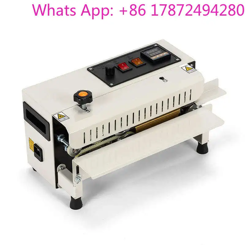 Plastic Bag Packaging Sealing Impressive Impulse Bag Sealer Automatic Continuous Band Horizontal Impulse Sealer Machine