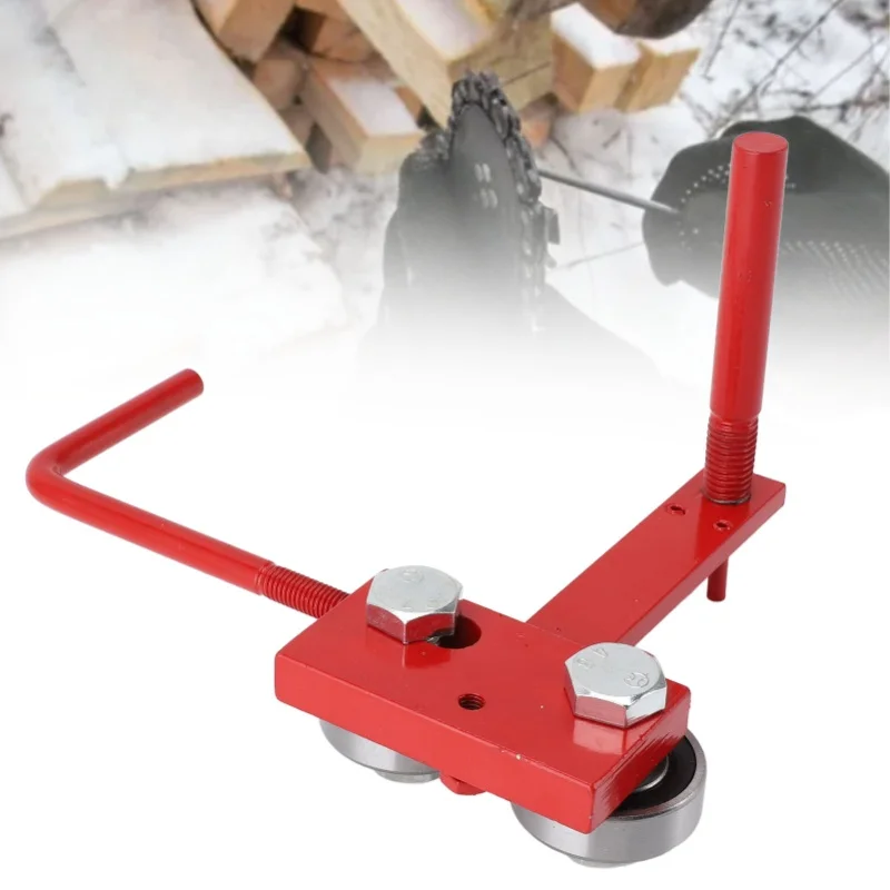 

Chainsaw Bar Rail Tightening Repair Tool Cast Iron Aluminum Chainsaw Bar Rail Closing Tool For Chain Grinding