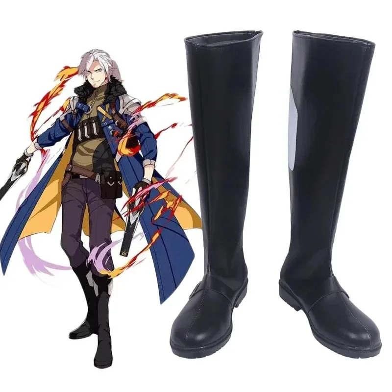 2025 aaa Honkai Impact 3 Siegfried Kaslana أحذية كوسبلاي مصنوعة حسب الطلب أحذية من الجلد أزياء أنيمي لعبة حفلة الهالوين