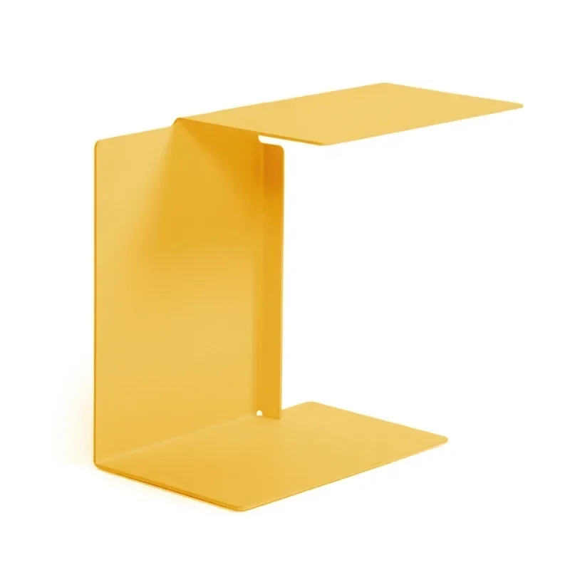 

Stainless steel geometric irregular indoor model room small side table, bedside desk balcony leisure