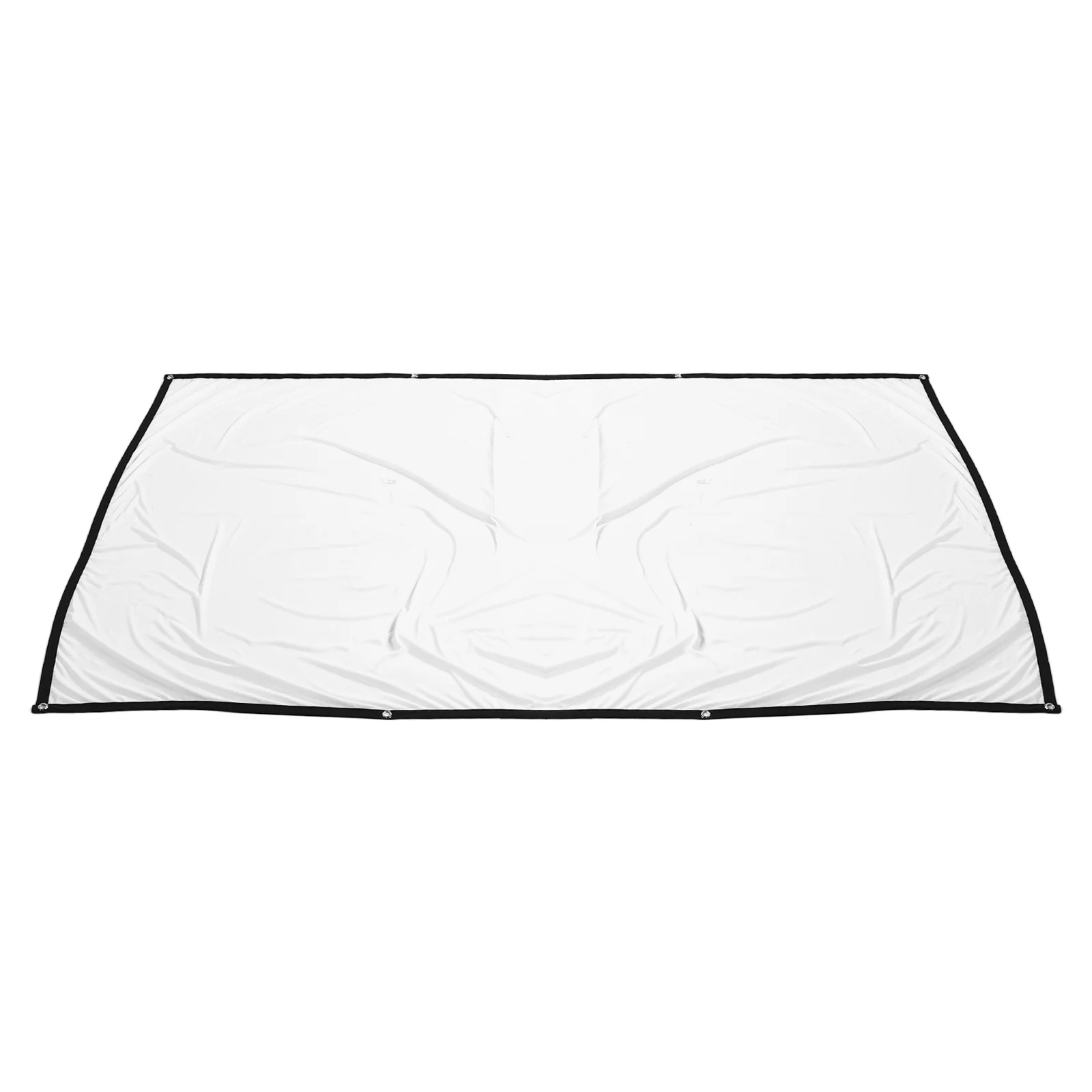 

100 Inch Foldable Projector Screen Portable White Projection Screen for Outdoor Indoor Backyard Theater Movies