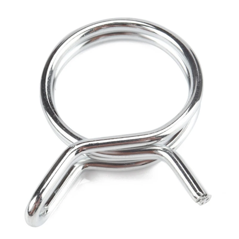 180Pcs Double Wire Clamp Hoop Hand Grip Spring Clamp Car Motorcycle Tubing Pipe Clamp Hose Clamp Car Set 5-24