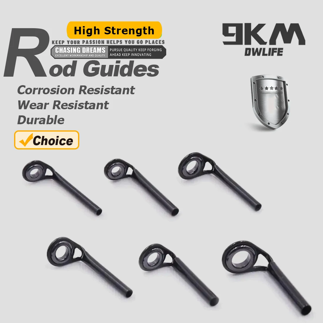 Fishing Rod Guides 5~10pcs MKT Fishing Rod Repair Kit Tip Top Guide Stainless Steel Ceramic Ring Saltwater Freshwater 1.2~2.0mm