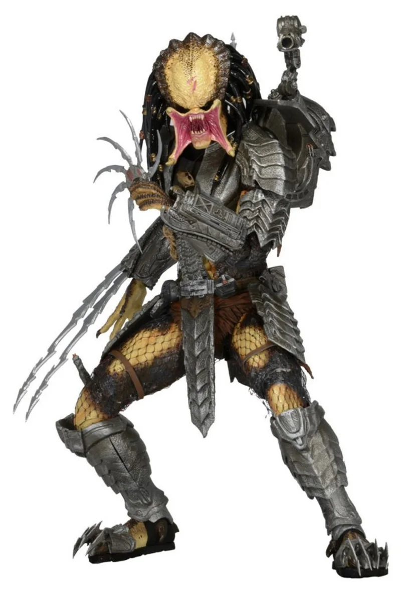 Cicatrice Mascherata Cicatrice Celtica Predator AVP Figura NECA Alien VS Predator Hunter Classico Modello da Collezione Giocattoli Regalo di Compleanno