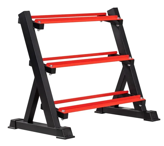 

New Product Home Gym Multi Dumbbell Rack Fitness Equipment 3 Tier Dumbbell Steel Rack