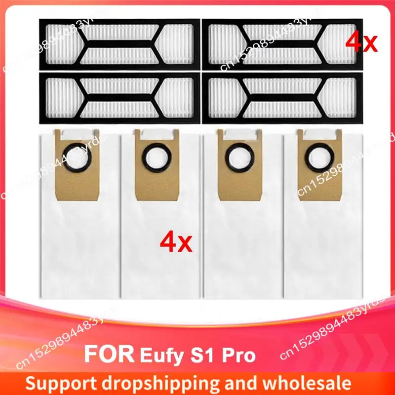 

AA86 Accessories For Eufy S1 Pro Robot Vacuum Cleaner Sweeping Machine Accessories Roller Brush Main Brush Replacement
