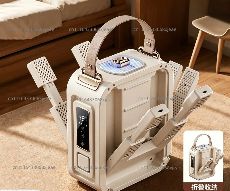 Intelligent shoe dryer, shoe dryer, deodorization and sterilization, household foldable timing wet and dry shoe dryer