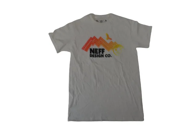 Neff Mens Design Co White T Shirt New S