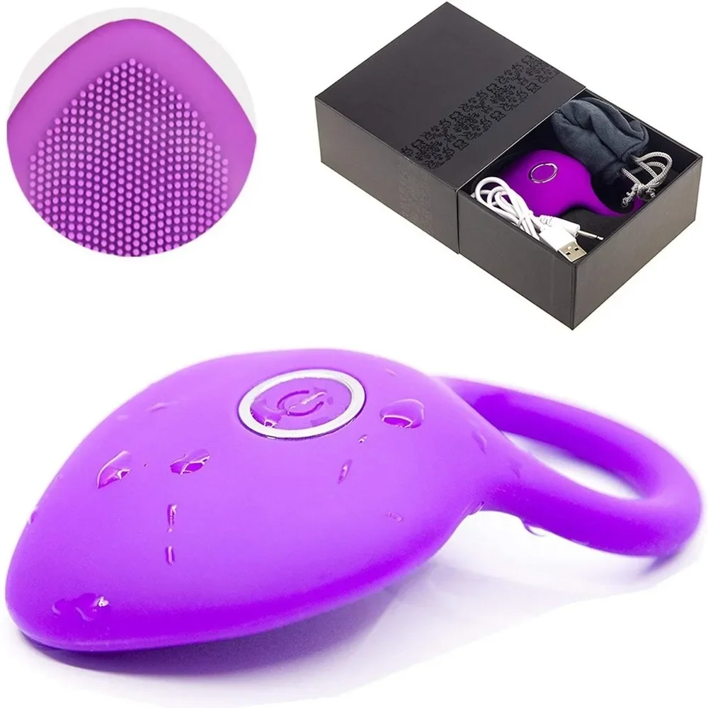 Penis Vibrating Ring Clitoris Stimulator Vibrating Cock Ring Lick Vagina Lock Fine Vibrator G Spot Orgasm Sex Toys for Couples