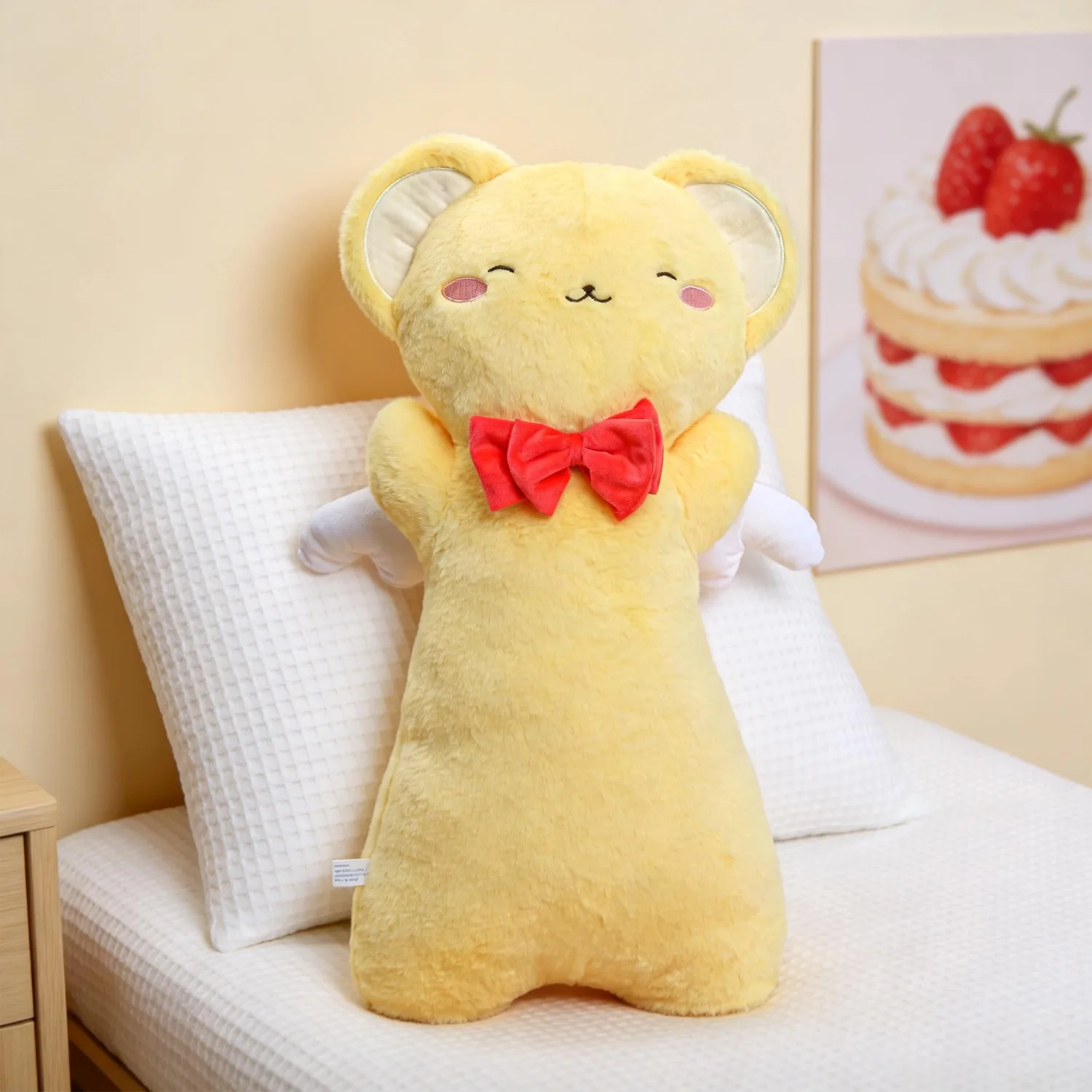 Large Size Cardcaptor Sakura Kero Spinel Sun Long Plush Pillow Cute Anime Stuffed Doll Sofa Cushion Collectible Birthday Gift