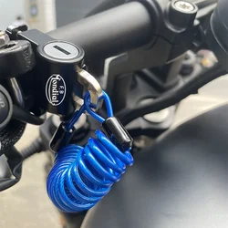 For FB Mondial Flat Track HPS 125 300 Hipster Imola SMT SMX 125 Enduro Motard Universal Motorcycle Helmet Lock Handlebar Lock