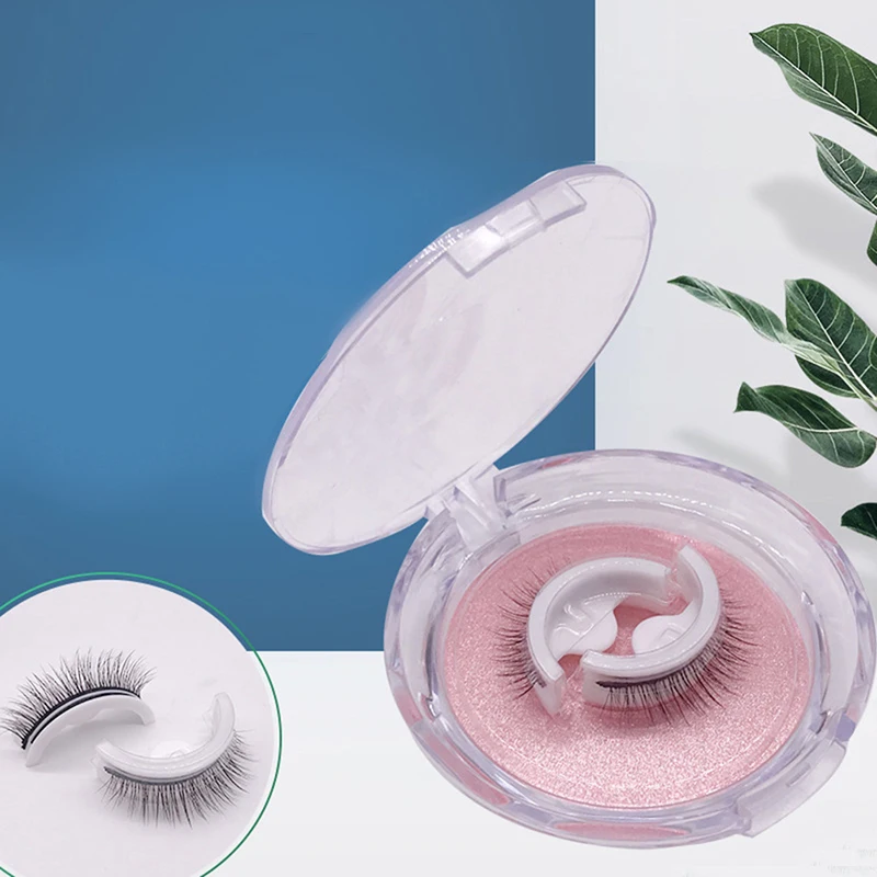 Reusable Self-Adhesive Eyelashes Without Glue Natural Fluffy False Eyelashes