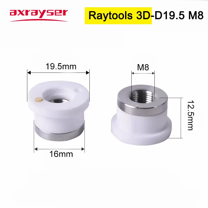 Spezieller Laser-Keramikdüsenhalter D32/28 Precitec-KTXB Raytools-3D WSX-Mini TONY für Faserlaser-Schneid- und Schweißmaschinen – Detail 12