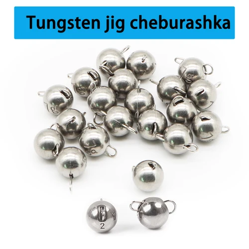 Pesca de tungsteno Cheburashka Sinker 1G/1,5G/2G/3G/5G/7G/30GAccesorios de pesca Columpio Jig Head Bullet pesas peso de pesca Sinke