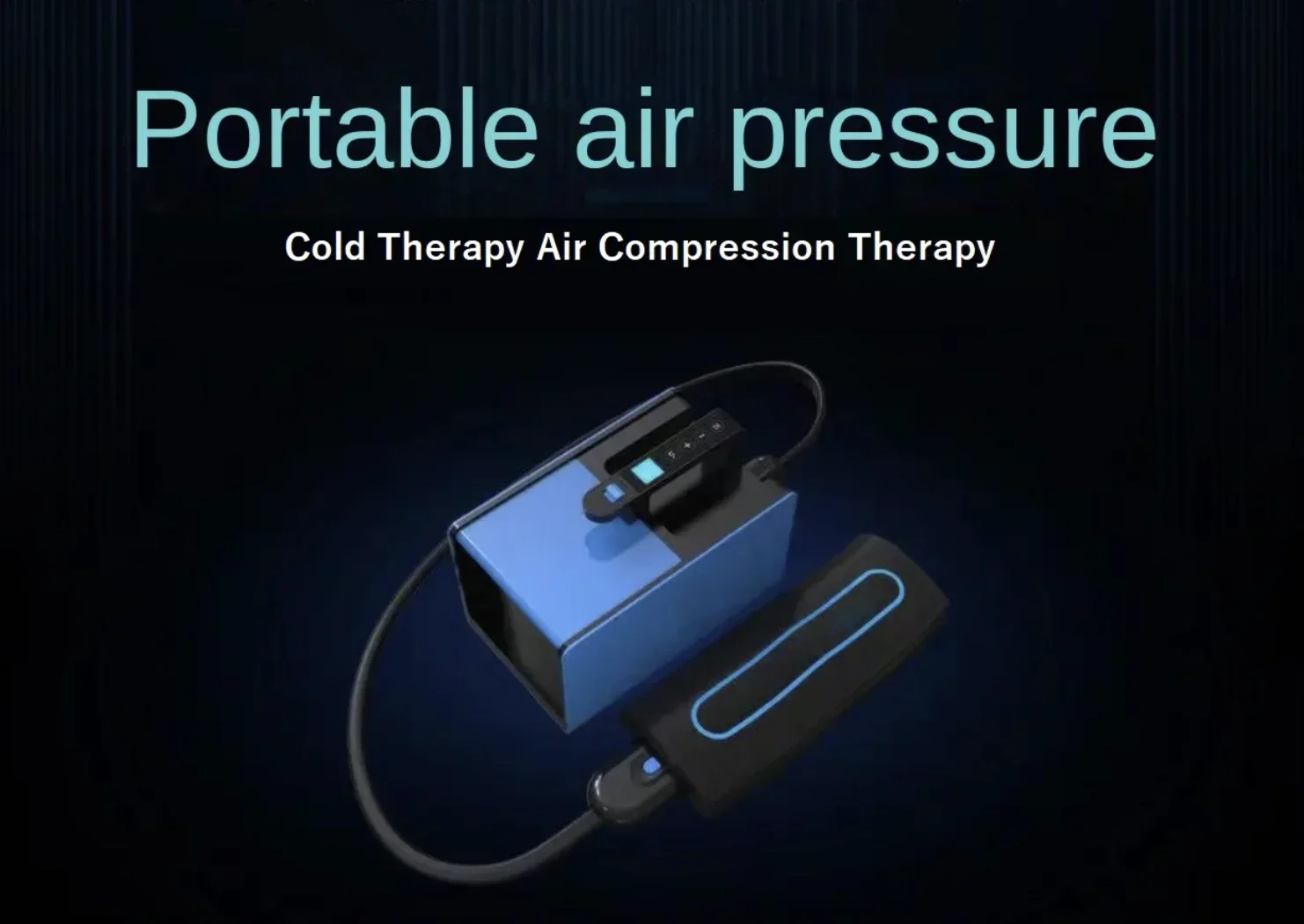 Cryotherapy cold ice compression sport recovery post surgery  leg knee ice therapy machine