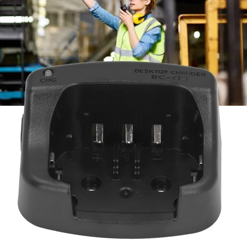 BC 173 اسلكية تخاطب شاحن سطح المكتب قاعدة سريع تبديد الحرارة قاعدة شحن البطارية ل ICOM IC M33 IC M34 IC M35 IC M36 الاتحاد الأوروبي