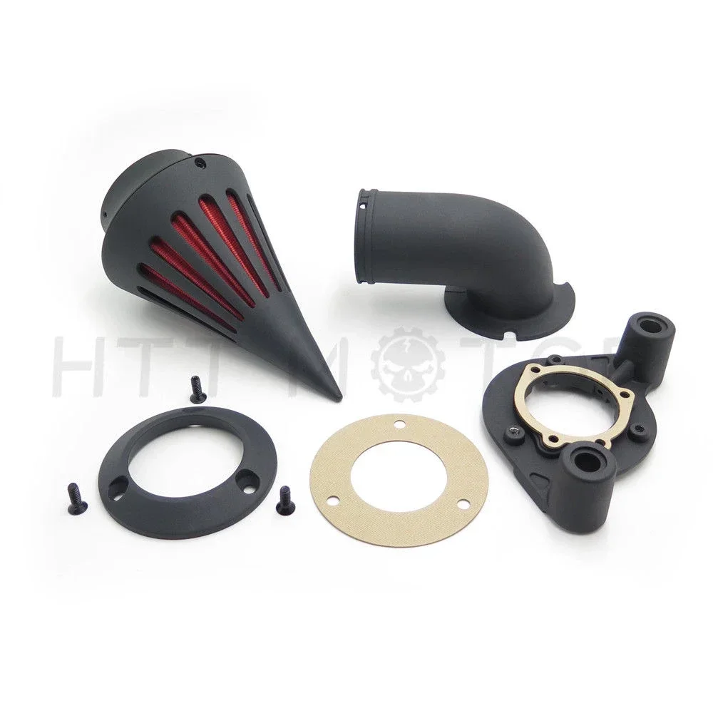 Motorcycle Parts Spike Air Cleaner Filter for Harley Davidson 1991-2021 XL Models Sportster BLACK