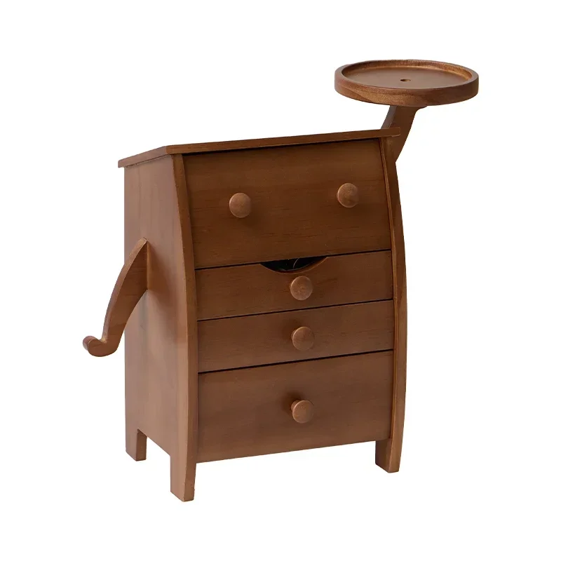 

Solid wood cute jewelry box high-end gift necklace ring bracelet gold jewelry box