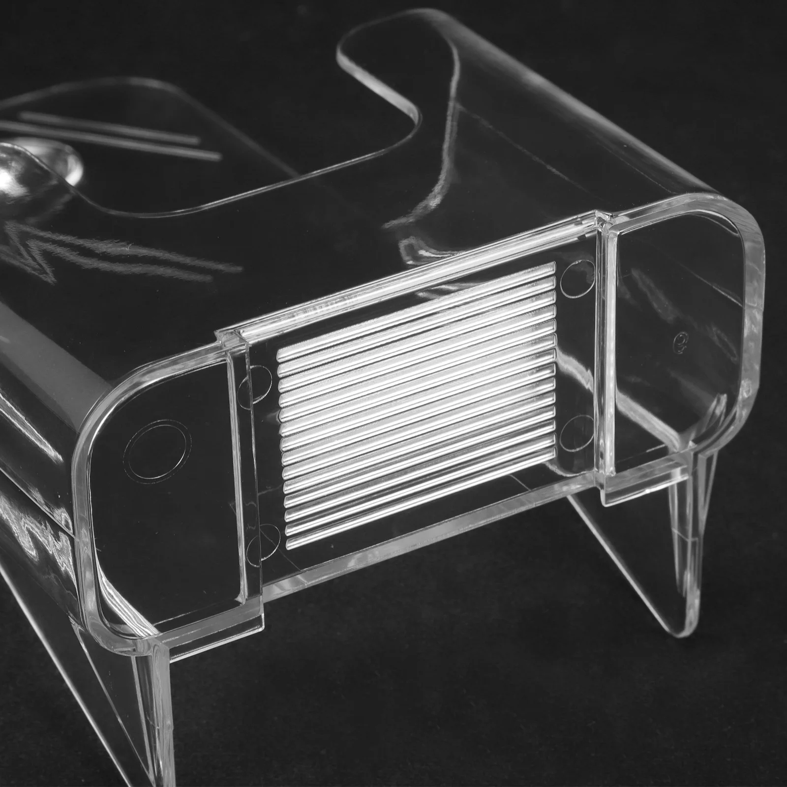 A6 Desktop File Organizer Holder For Brochure Document Stand Advertising Display Office Home Clear Acrylic Magazine