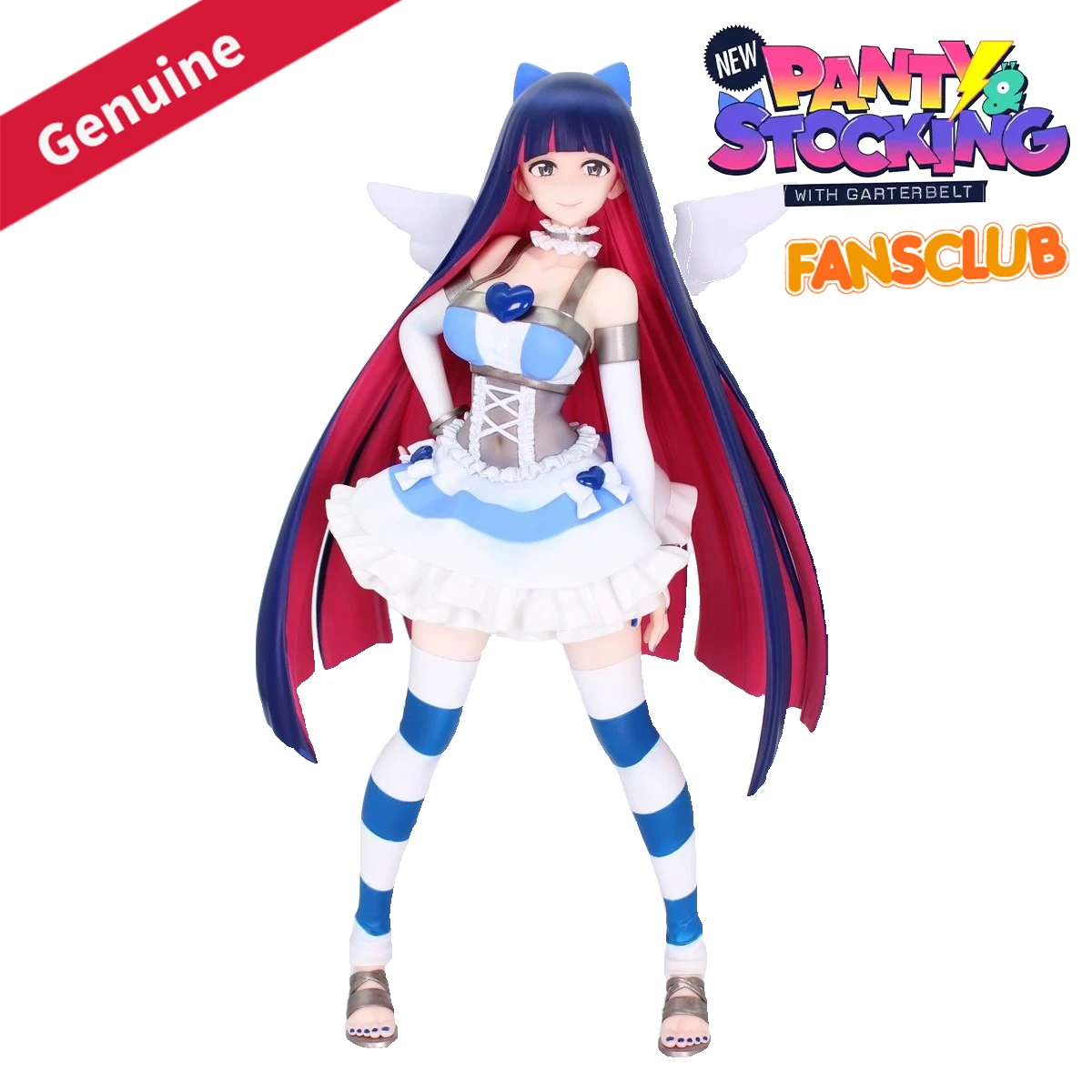 

Original Genuine System Service Prepainted BRILLIANT New PANTY & STOCKING with GARTERBELT Stocking Anime Character Model Figure