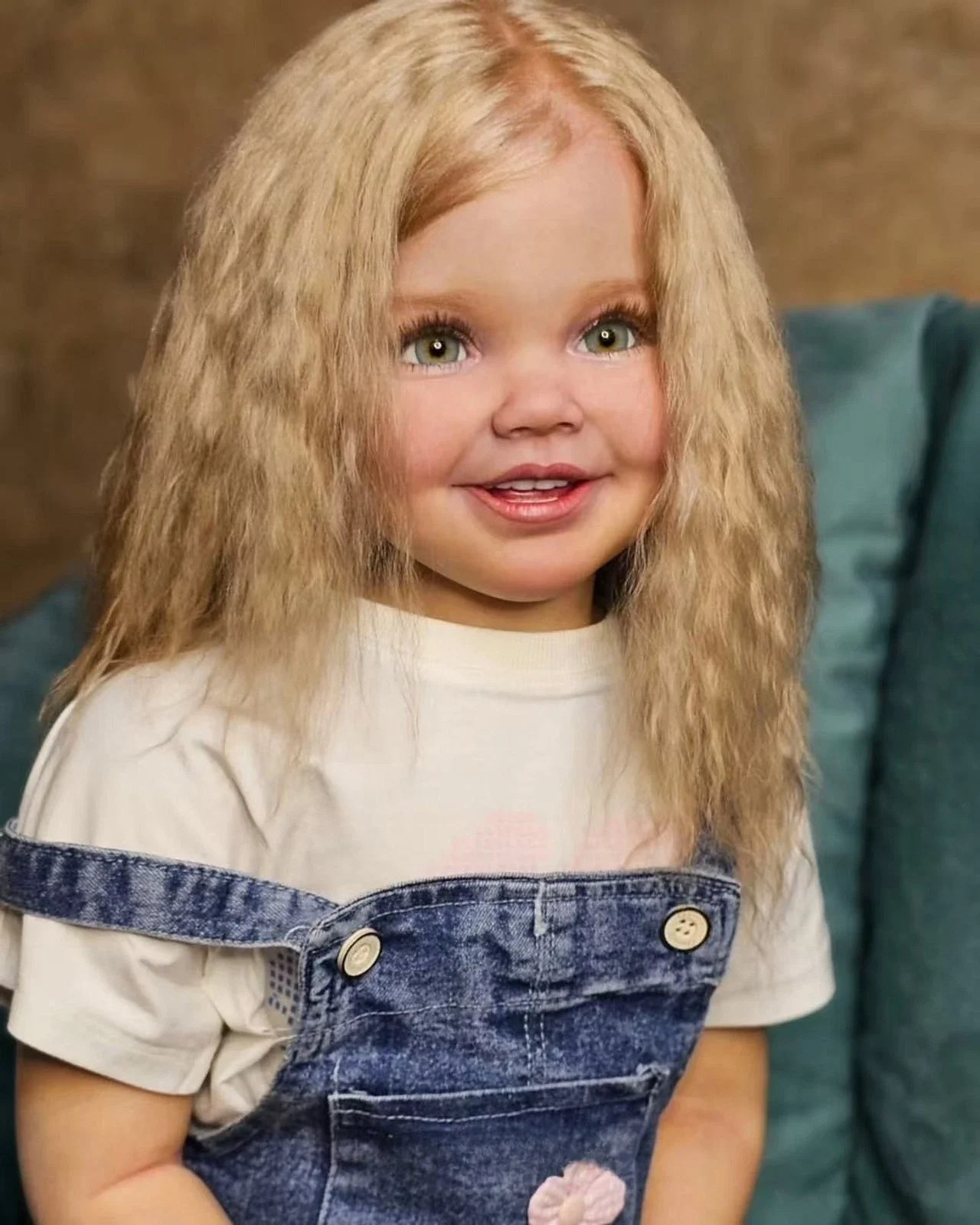 42inch Toddler Reborn Dolls Baby Girl Delphi Painted Kit Cloth Body Rooted Hair DIY Handmade Kids Toy Collect Gift