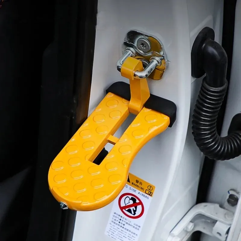 1 Stück Auto-Fußpedal aus Aluminium, Universelles Mini-Hilfspedal, Oberes Dachpedal, Auto-Zubehör – Detail 5