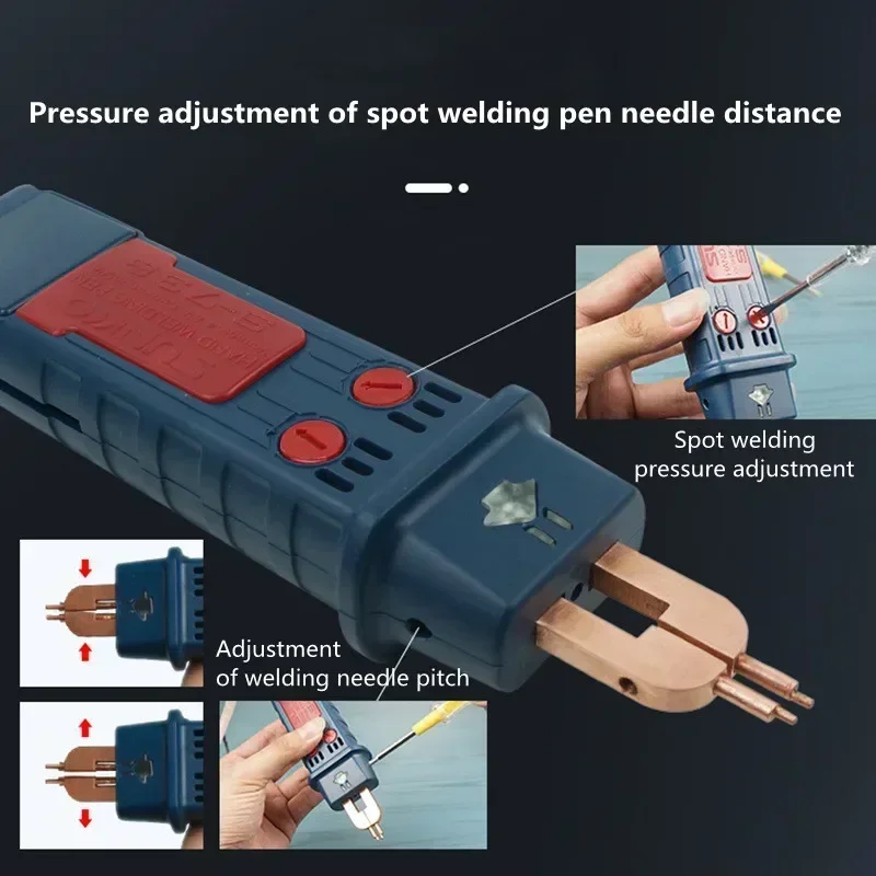 

Cheap And Fine 73B Battery Spot Welding Pen Electric Welding Pen Integrated Automatic Trigger Spot Welding Pen Battery Spot Weld